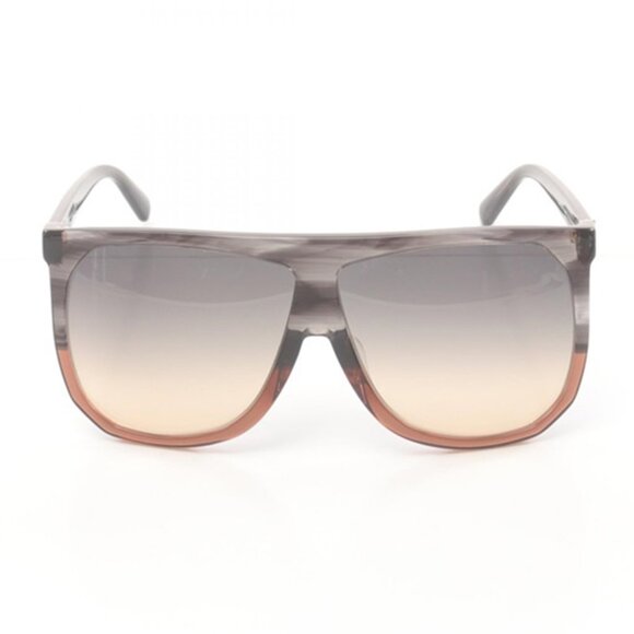 NEW LOEWE OVERSIZED SUNGLASSES LOEWE LW40001F 20B GREY BROWN WOMEN EYEWEAR